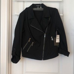 Black motor jacket from Nordstrom’s
